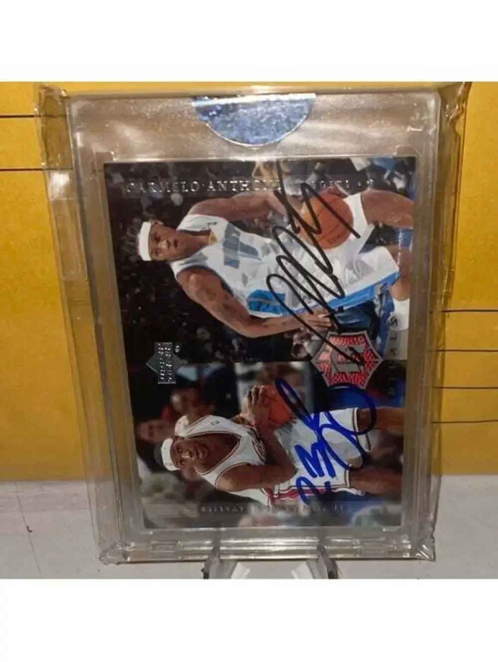 Lebron James Carmelo Anthony Rookie Rivals Auto SIGNED ENCASED 1/1 LEGENDÄRY